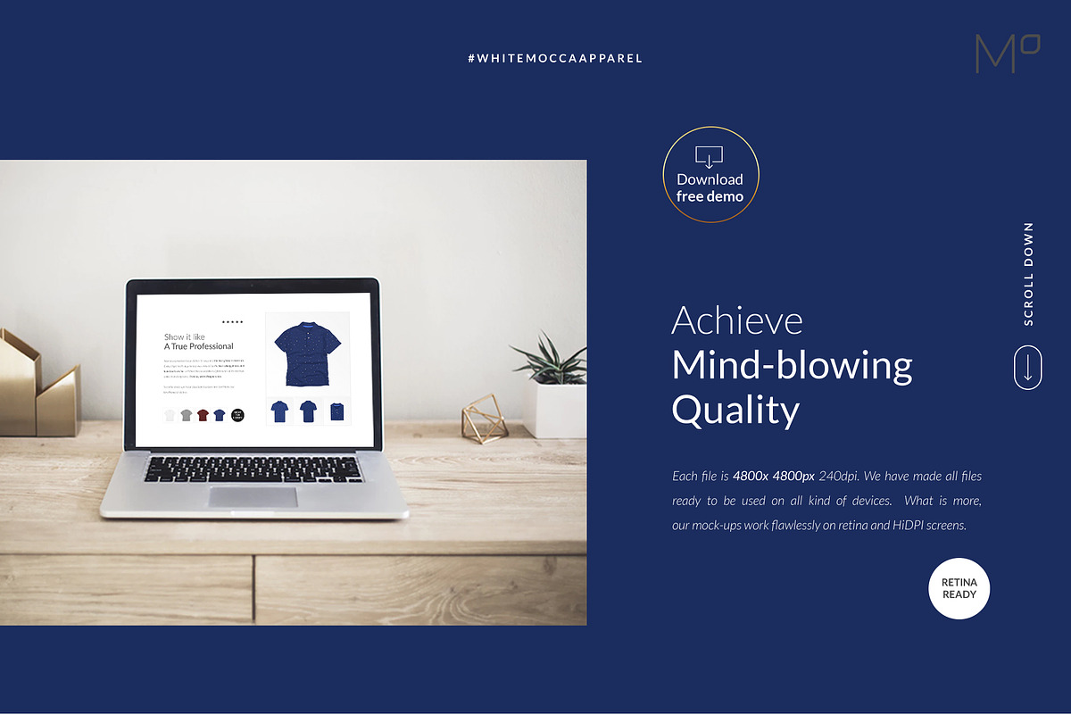 4x Men Polo Ghost Mock-ups FREE DEMO, a Books & Magazine Mockup by Apparel_Mockups (Photo 2 of 22)