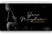 Anjel // Classy Signature Font, a Script Font by Masanis (Thumbnail 2 of 16)