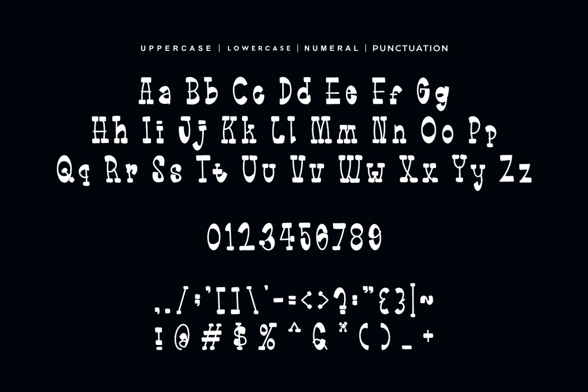 Cowboy Dlokens - Western Font, a Slab Serif Font by QR Design Studio (Photo 6 of 7)