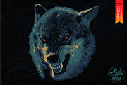 ALPHA WOLF - Vector illustration, an Animal Illustration by Artistic & Unique (Thumbnail 2 of 12)