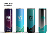300ml Slim Can Mockup, a Packaging Mockup by AY Mock-Ups (Thumbnail 10 of 10)