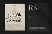 Black Autumn || Decorative Serif, a Serif Font by BrandSemut (Thumbnail 3 of 15)