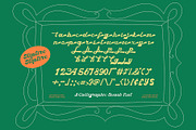 Sliptire Calligraphic Swash Font, a Script Font by Jaruka (Thumbnail 10 of 10)