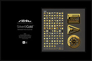 RM Silver & Gold (PS styles), a Layer Style Add-On by R M (Thumbnail 4 of 4)