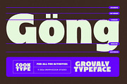 Grovaly, a Sans Serif Font by graphicook (Thumbnail 5 of 10)