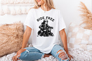 Ride Free PNG, Motorcycle Rider, an Illustration by SharpMarketplace (Thumbnail 3 of 9)