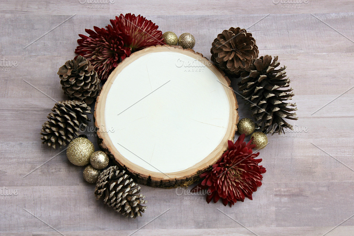 Red & Gold Christmas wood mockup, a Holiday Photo by Debby Newman Photography (Photo 3 of 3)