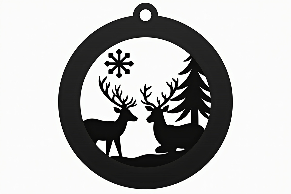 Christmas Laser Cut Design Bundle, a Graphic by Creativeshirt (Photo 15 of 17)