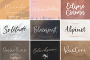 The Ultimate! 50 Fonts Bundle!, a Script Font by Letterative Studio (Thumbnail 4 of 5)