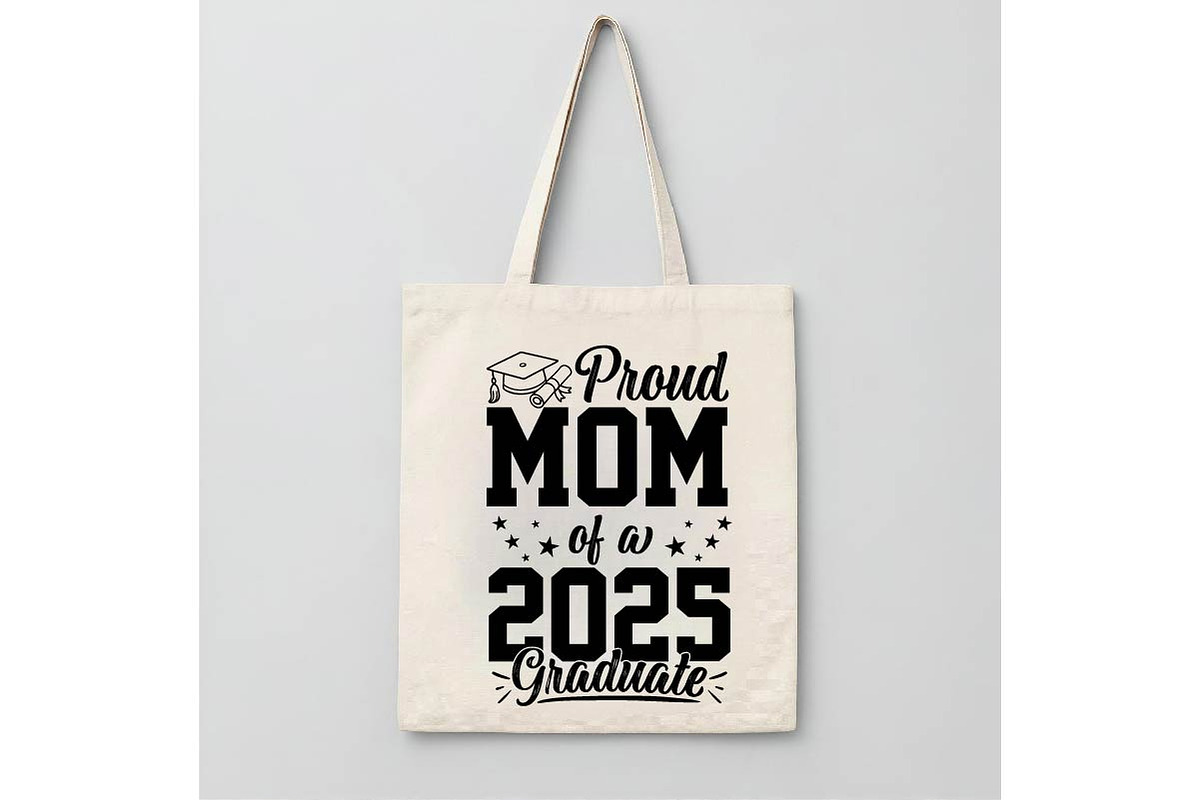 Proud Mom Graduate 2025 Svg, an Object Graphic by Digi_Design_World (Photo 4 of 7)