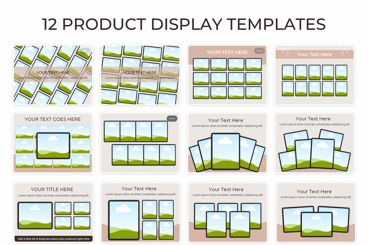 Digital Tablet Mockup Templates, an iPad Mockup by NoemieDesigns (Photo 3 of 5)