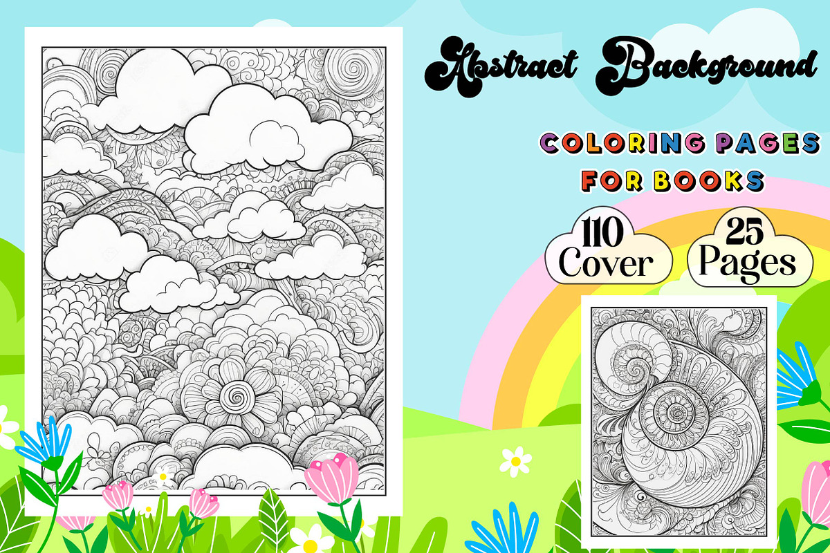 Abstract Background Coloring Pages, an Arts & Entertainment Photo by Wow Magic (Photo 1 of 3)