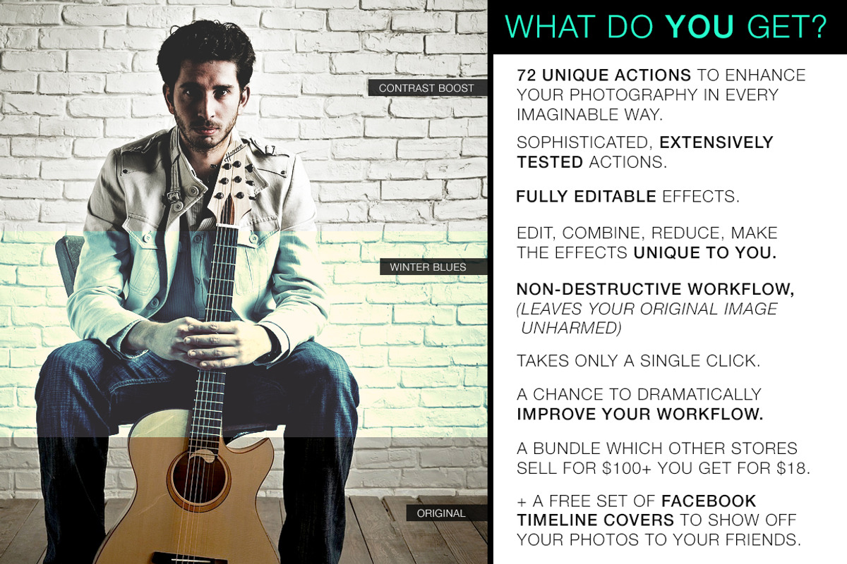 72 Actions Bundle, an Action Add-On by TomAnders (Photo 4 of 4)