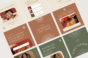 Amelia | Marketing Canva Template