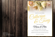 Blushing Bride Invitation Pack - PSD, an Invitation Template by Zepol (Thumbnail 2 of 4)