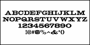 Alderman JNL, a Slab Serif Font by Jeff Levine Fonts (Thumbnail 3 of 5)