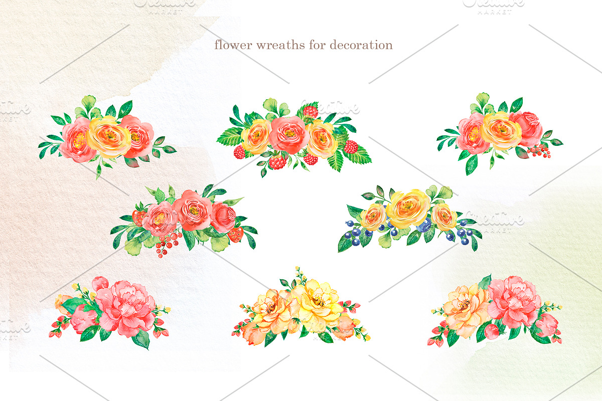 Watercolor Woodland Animals clipart, an Animal Illustration by SavinV (Photo 3 of 6)