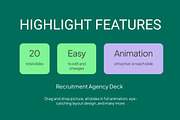 Recruitment Agency Deck PowerPoint, a Presentation Template by Loin Studio (Thumbnail 2 of 4)