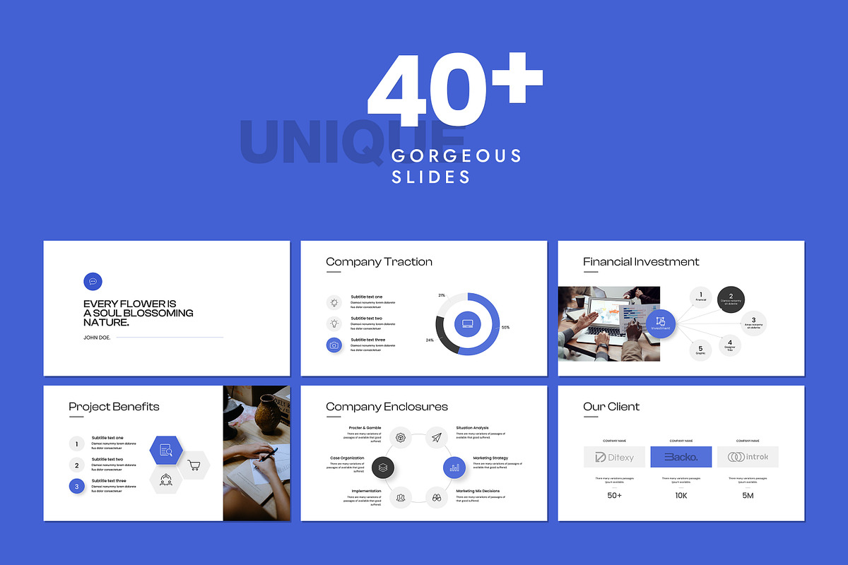 Max Presentation Template, a Presentation Template by SlideStock (Photo 2 of 10)