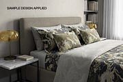 Minimalist Bedroom Bedding Mockup, a Household Mockup by creatsy5 (Thumbnail 4 of 6)