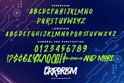 Errorism - Original Handmade Brush, a Font by Gassstype (Thumbnail 6 of 8)