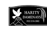 memorial plaque laser cut design, a Graphic by Amazin_art (Thumbnail 11 of 31)
