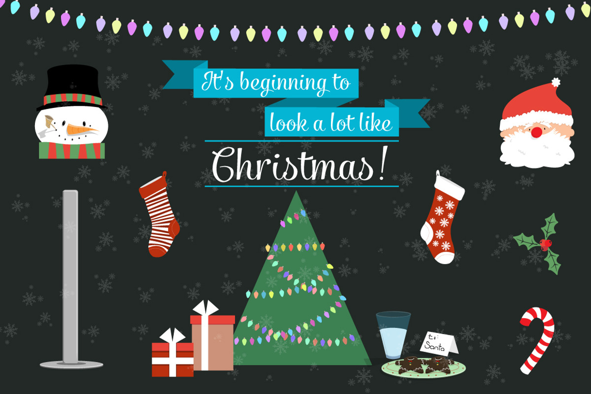 Christmas Icons, an Illustration by Rainy City Press (Photo 1 of 3)