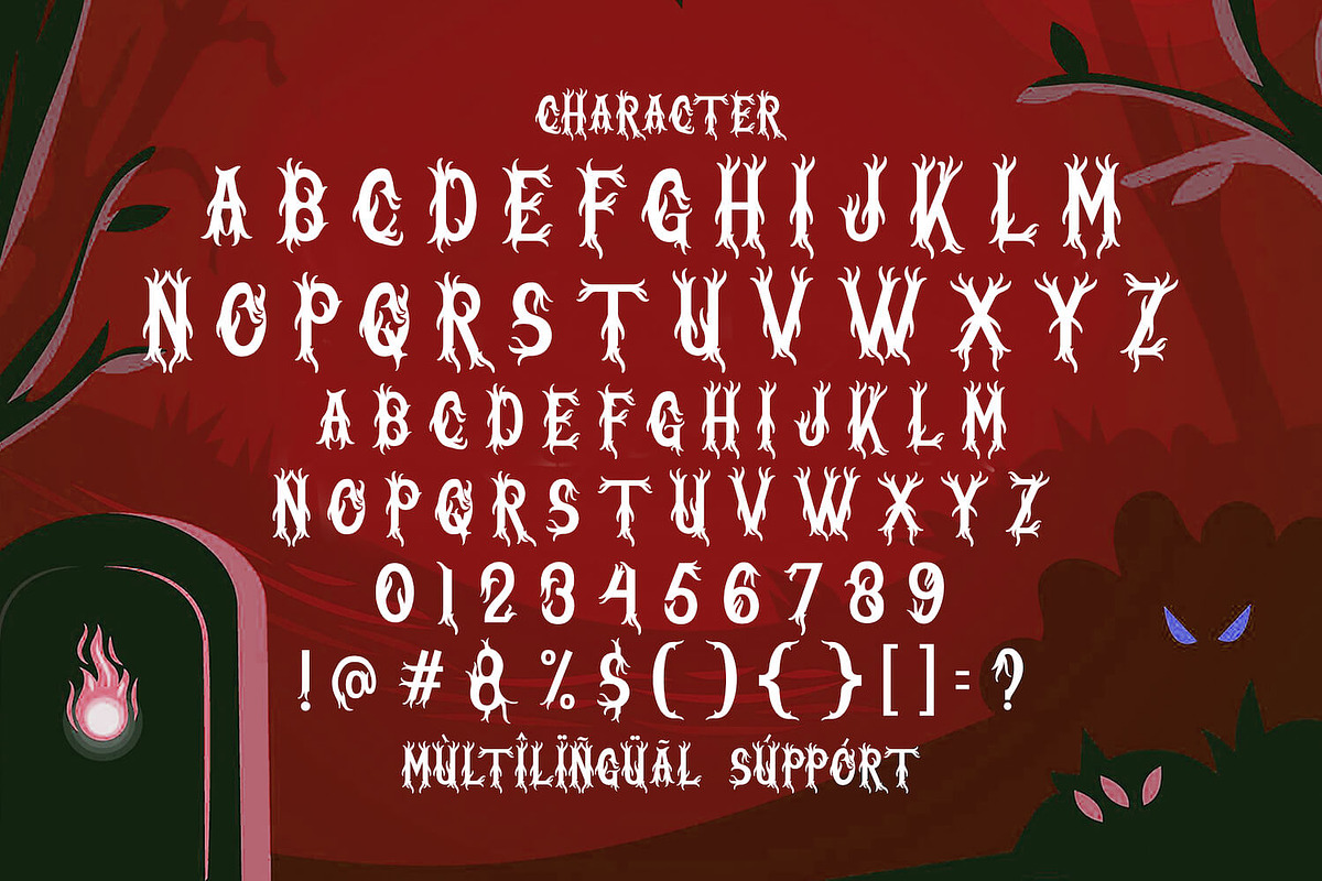Nightmare - Horror Font, a Handwritten Font by StringLabs (Photo 8 of 9)