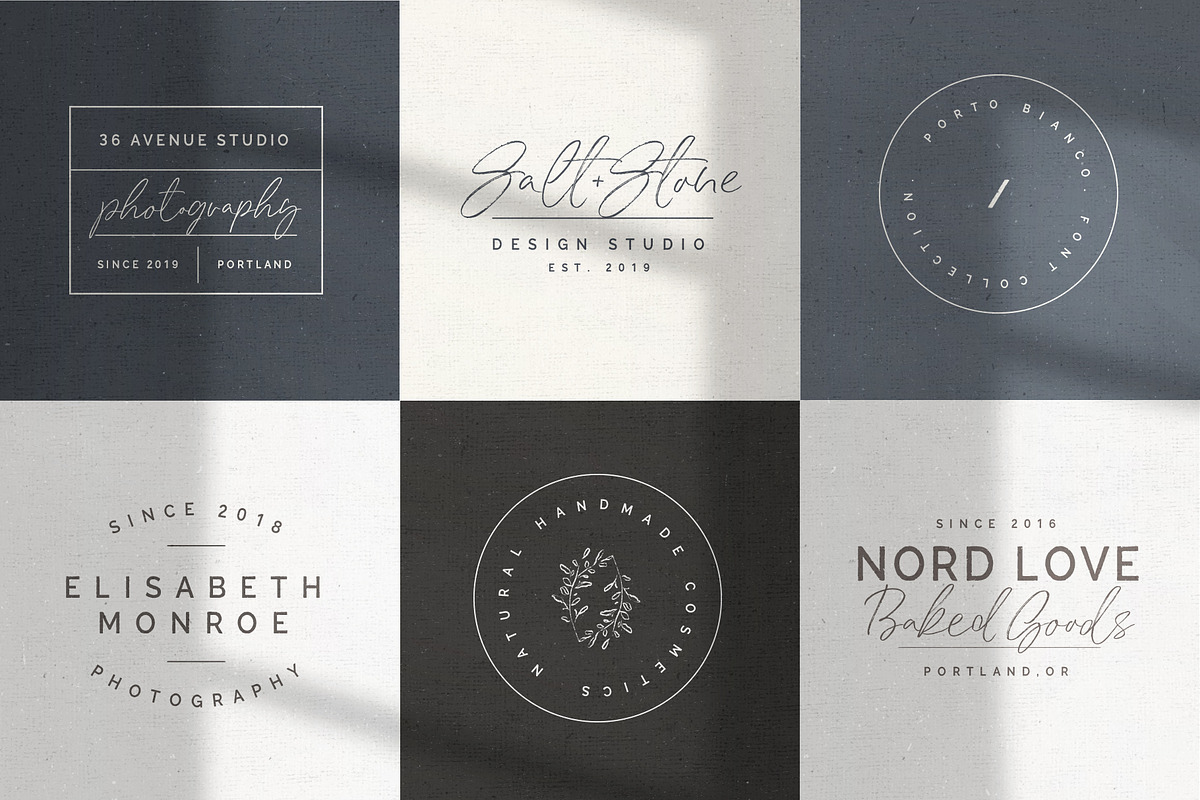 Porto Bianco | Script + Sans Serif, a Sans Serif Font by Pink Coffie (Photo 9 of 25)