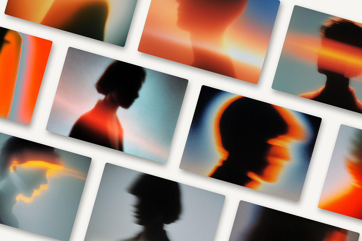 Aesthetic Dreamlike Silhouettes, a Person Illustration by HipFonts (Photo 10 of 11)