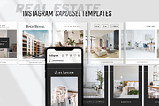 Real Estate Carousel Instagram, a Social Media Template by Kseniia_Design (Thumbnail 1 of 8)