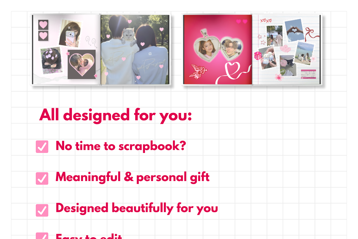 Couple Photo Book Canva Template, a Magazine Template by PLANETSEL (Photo 3 of 10)