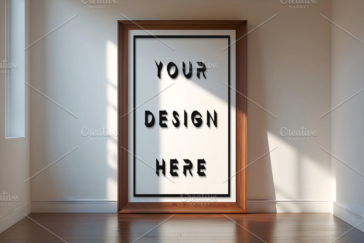 Wooden Frame Mockup Bundle, an Advertising Mockup by ForhadGFX (Photo 5 of 12)
