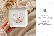Ring Dish Trinket Tray Mockup, a Merchandise Mockup by Mie Mockup Studio (Thumbnail 7 of 7)
