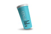 Tumbler Cup Mockup Template, a Cups & Container Mockup by DesignRushMarket (Thumbnail 3 of 6)