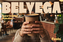 Belvega - Experimental Branding Font