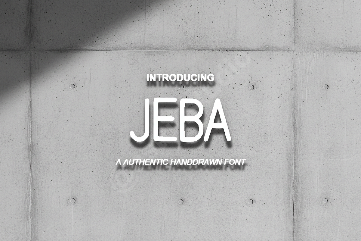Jeba | Elegant Modern Serif Typeface, a Font by Astuti Studio (Photo 1 of 16)
