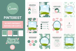 Pinterest Business Templates CANVA