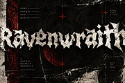 Ravenwraith, a Blackletter Font by Wow Magic (Thumbnail 4 of 4)