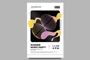 Summer Music Party Poster, a Templates & Theme by studiogstock (Thumbnail 3 of 3)