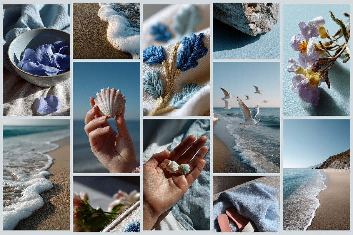 Summer Serenity Instagram Set, a Photo by AI Petr Creative Agency (Photo 4 of 7)