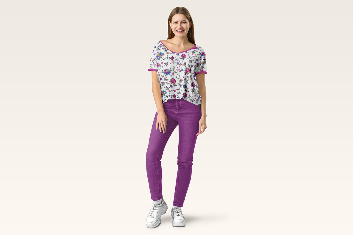 Women's Summer Clothing Mockup, a Shirt Mockup by PSD Market (Photo 12 of 20)