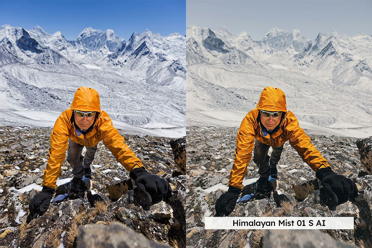 20 Himalayas Lightroom Preset & LUTs, a Preset Add-On by skybluecreative (Photo 5 of 13)