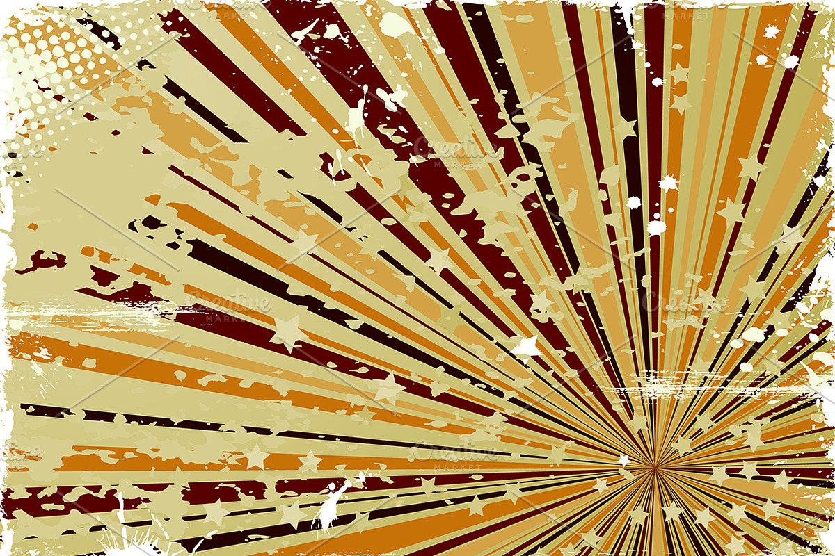 Retro Abstract Backgrounds, a Decorative Illustration by TAlex (Photo 6 of 6)