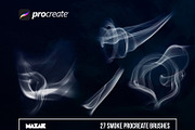 Procreate smoke brushes, a Brush Add-On by Endete & Mazak brushes (Thumbnail 3 of 9)