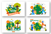 10 World Nature Conservation Day, a Seasonal Illustration by denayunebgt (Thumbnail 3 of 4)