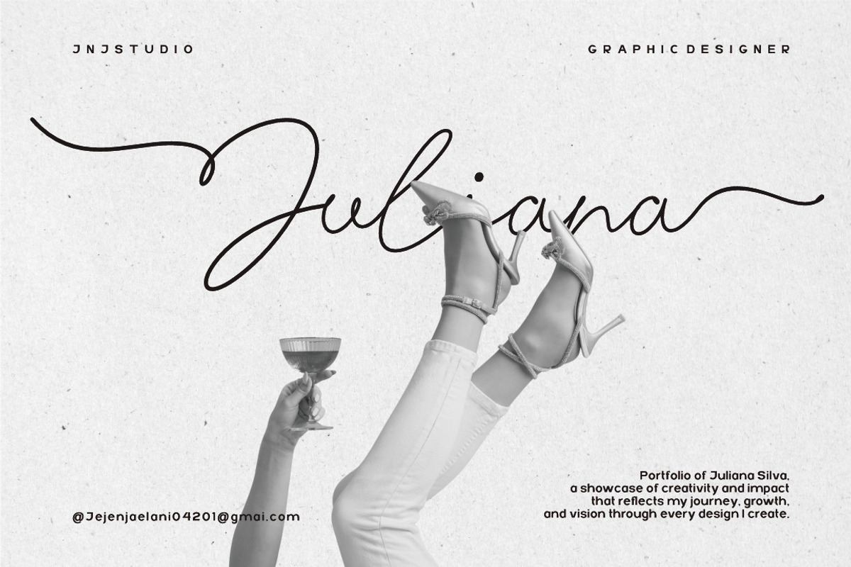 Jalry Script Font, a Script Font by JNJ Studio (Photo 2 of 8)