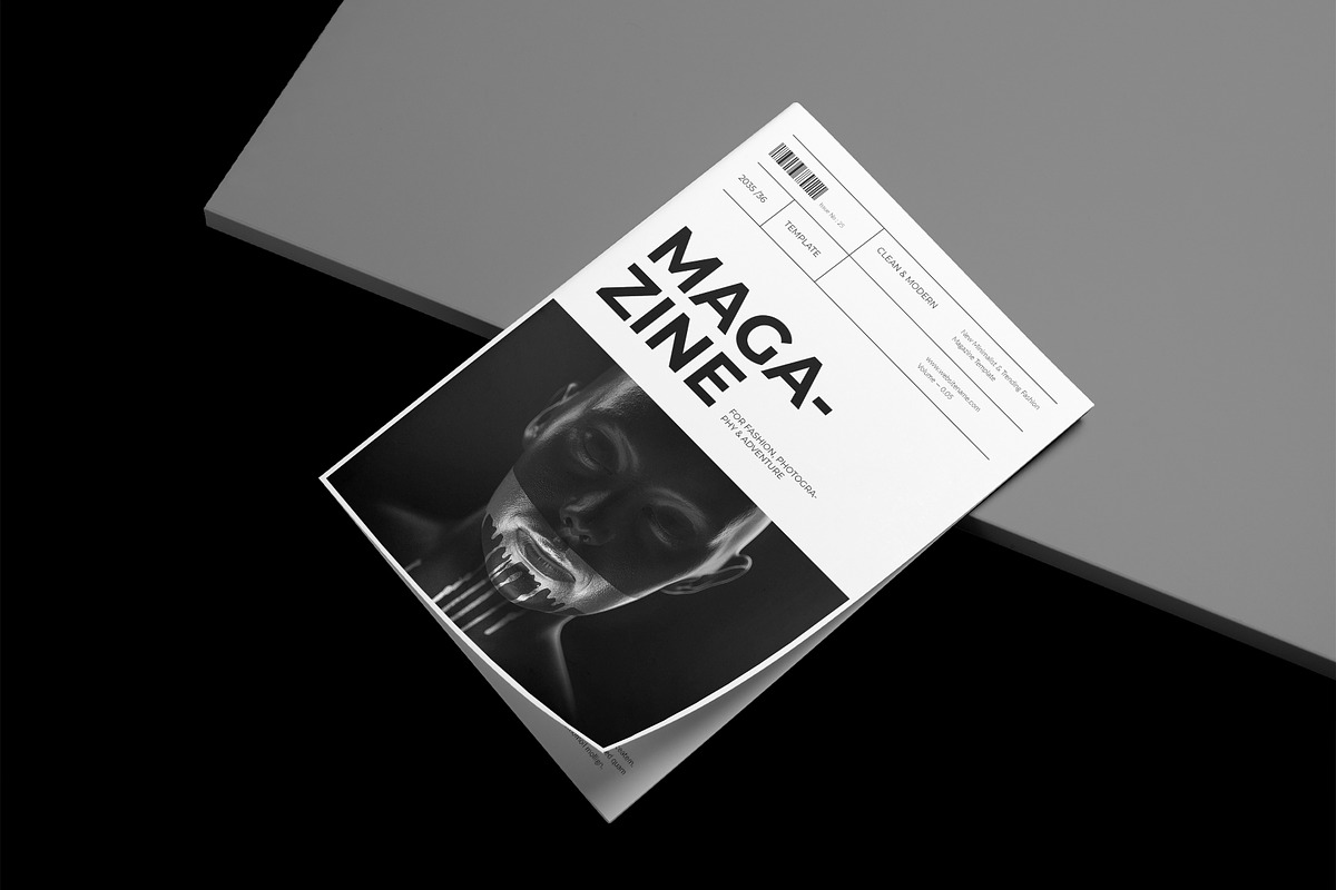 Magazine Template, a Magazine Template by DesignCrest (Photo 2 of 13)
