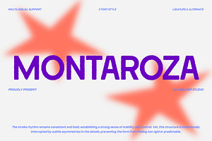 Montaroza – Rough Texture Geometric