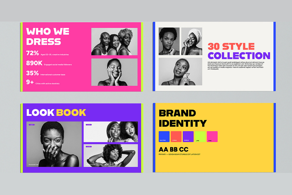 Fashion Designer Presentation Layout, a Presentation Template by MightyDesign (Photo 3 of 7)
